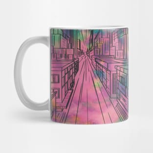 City buildings Mug